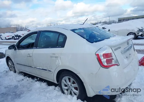 2012 Nissan Sentra 2.0 Sl z USA, uszkodzony, nr VIN 3N1AB6AP3CL653784